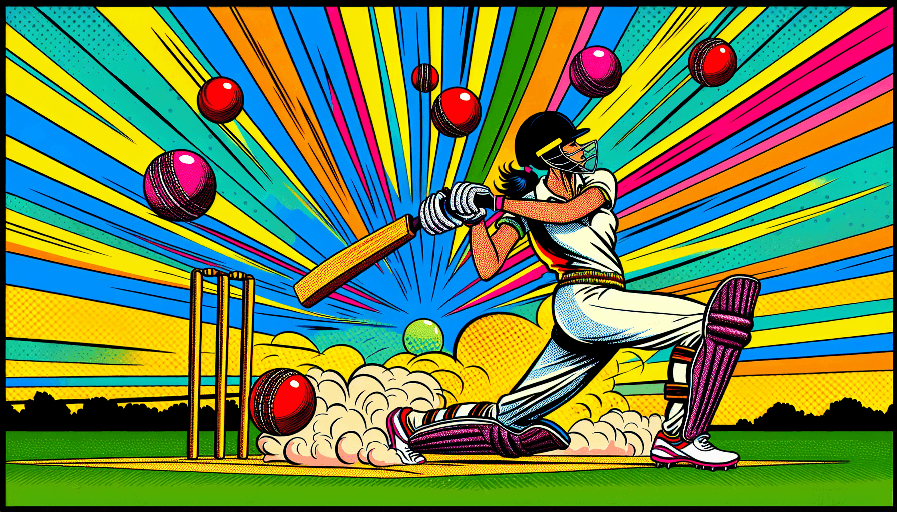 Politician's Tractor Tantrum: Cricket Pitch Ruined!